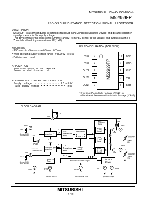 M52959FP Datasheet PDF MITSUBISHI ELECTRIC 