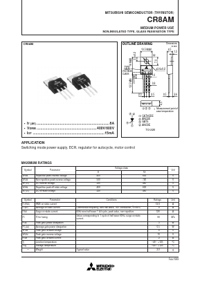 CR8AM-12 Datasheet PDF Mitsumi