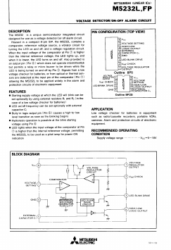 M5232 Datasheet PDF Mitsumi