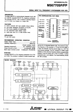 M56770 Datasheet PDF Mitsumi