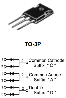 S40D60D Datasheet PDF Mospec Semiconductor