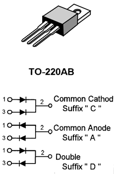 F16C20D Datasheet PDF Mospec Semiconductor