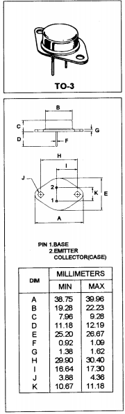 2N5881 Datasheet PDF Mospec Semiconductor