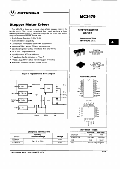 MC3479 Datasheet PDF Motorola => Freescale