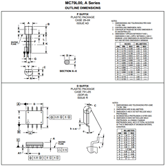MC79L05ACP Datasheet PDF Motorola => Freescale