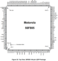 DSP56F805PB/D Datasheet PDF Motorola => Freescale