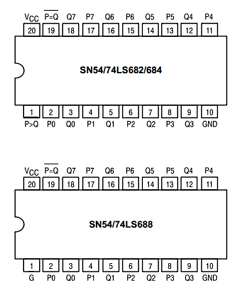 SN74LS682DW Datasheet PDF Motorola => Freescale