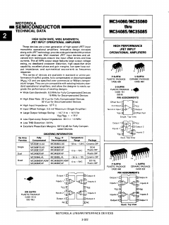 MC35080 Datasheet PDF Motorola => Freescale