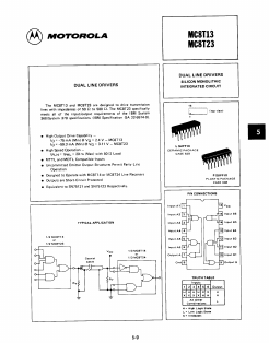 MC8T23P Datasheet PDF Motorola => Freescale