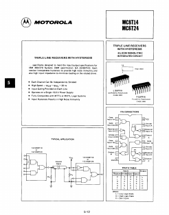 MC8T14L Datasheet PDF Motorola => Freescale