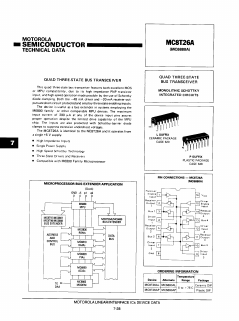 MC8T26AL Datasheet PDF Motorola => Freescale