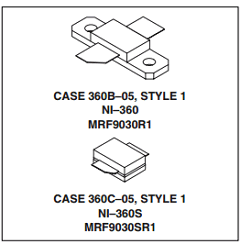 MRF9030SR1 Datasheet PDF Motorola => Freescale