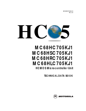 MC68HSC705KJ1 Datasheet PDF Motorola => Freescale