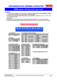 GRM32DR71E106KA12L Datasheet PDF Murata Manufacturing