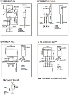 2SK3062-Z Datasheet PDF NEC => Renesas Technology