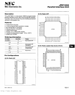 UPD71055G-8 Datasheet PDF NEC => Renesas Technology