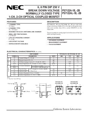 PS7122AL-1B-E3 Datasheet PDF NEC => Renesas Technology