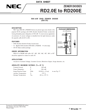 RD51EB7 Datasheet PDF NEC => Renesas Technology