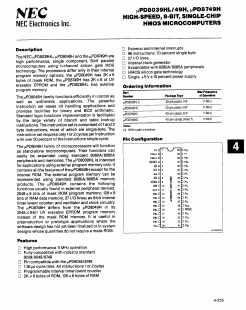 UPD8749HD Datasheet PDF NEC => Renesas Technology