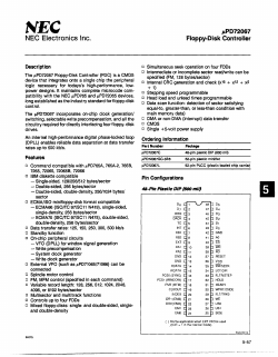 UPD72067 Datasheet PDF NEC => Renesas Technology