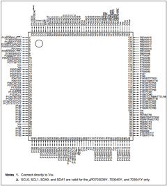 UPD703040 Datasheet PDF NEC => Renesas Technology