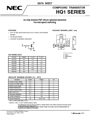 HQ1F3P Datasheet PDF NEC => Renesas Technology