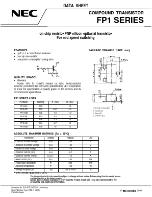 FP1L3N Datasheet PDF NEC => Renesas Technology
