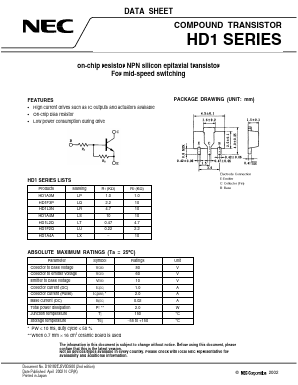 HD1A3M Datasheet PDF NEC => Renesas Technology