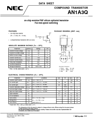 AN1A3Q Datasheet PDF NEC => Renesas Technology