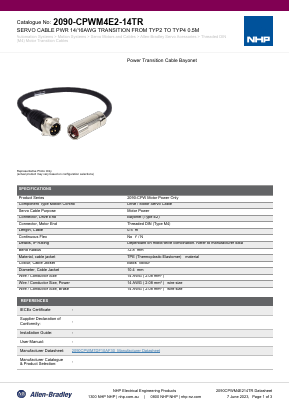 2090-CPWM4E2-14TR Datasheet PDF NHP Electrical Engineering Products