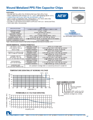 NSMX103100TRF Datasheet PDF NIC-Components Corp.