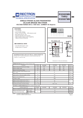 RS555-SH-4033 Datasheet PDF Ningbo Leison Motor Co. Ltd.