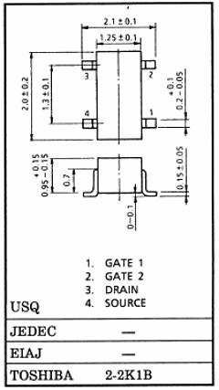 3SK249 Datasheet PDF New Jersey Semiconductor