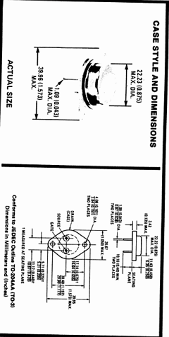 2N6756 Datasheet PDF New Jersey Semiconductor