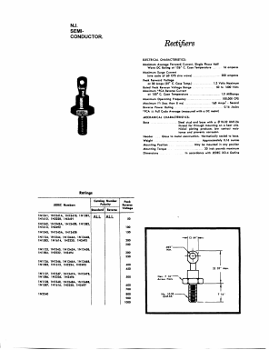 1N1344C Datasheet PDF New Jersey Semiconductor