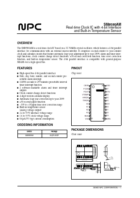 SM8580AM Datasheet PDF Nippon Precision Circuits 