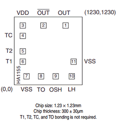 CF1155 Datasheet PDF Nippon Precision Circuits 