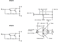 NTE274 Datasheet PDF NTE Electronics