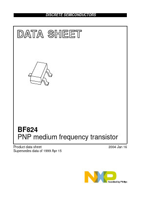 BF824 Datasheet PDF NXP Semiconductors.