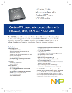 LPC1752_ Datasheet PDF NXP Semiconductors.
