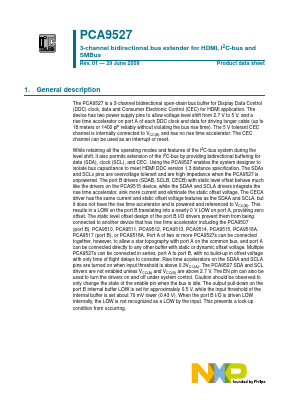 PCA9527DP Datasheet PDF NXP Semiconductors.