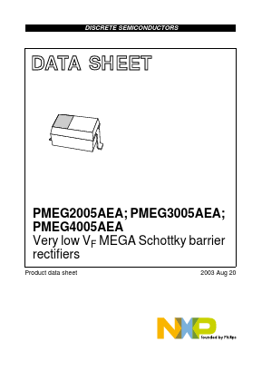 PMEG2005AEA Datasheet PDF NXP Semiconductors.