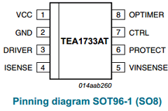 TEA1733AT Datasheet PDF NXP Semiconductors.