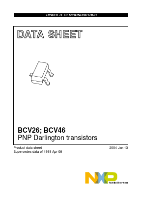 BCV46 Datasheet PDF NXP Semiconductors.