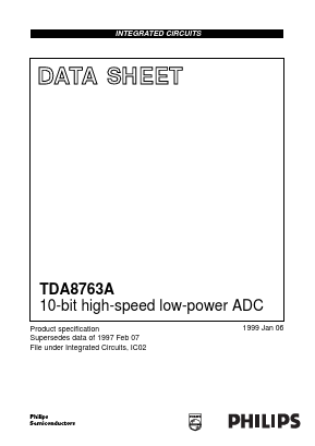 TDA8763AM/3 Datasheet PDF NXP Semiconductors.