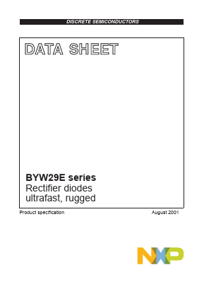 BYW29E-200 Datasheet PDF NXP Semiconductors.
