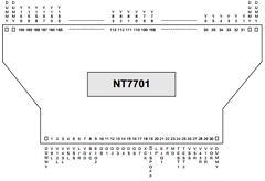 NT7701H Datasheet PDF Novatek Microelectronics