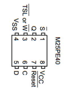 M25PE40-VMW6P Datasheet PDF Numonyx -> Micron