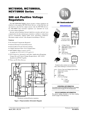 MC78M06BTG Datasheet PDF ON Semiconductor