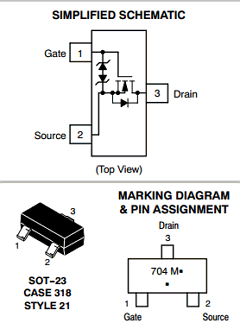 2N7002KT1G Datasheet PDF ON Semiconductor